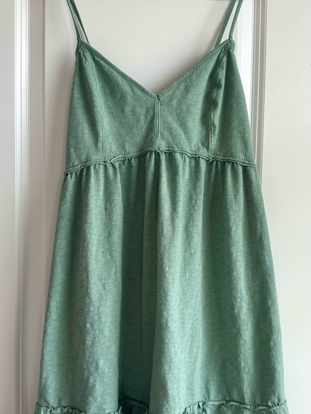 American Eagle Green Spaghetti Strap Sundress | Size M